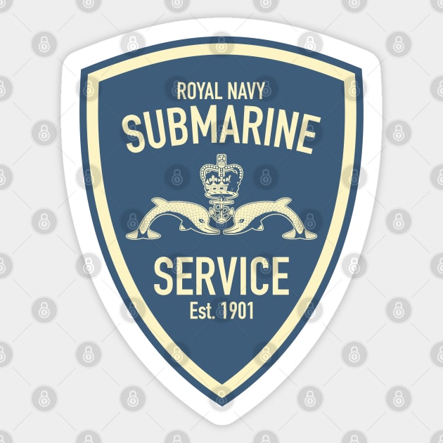 Royal Navy Submarine Service Sticker by TCP